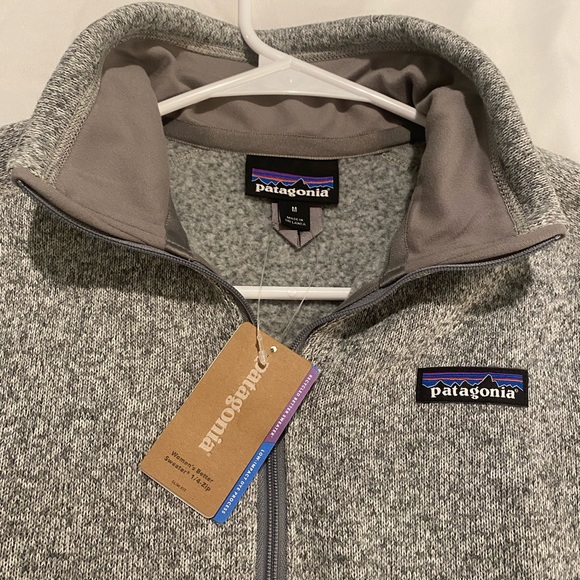 Patagonia Sweaters - Grey Patagonia Fleece 1/4 Zip (Women’s Better Sweater) Size M